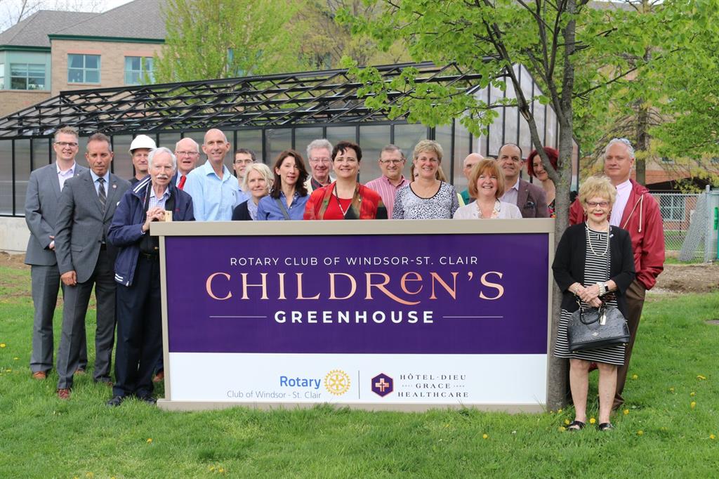 Greenhouse ribbon cutting